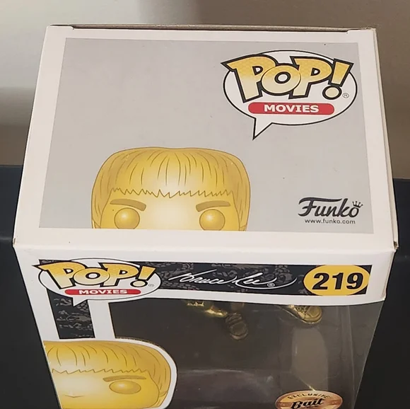 Funko Pop Bruce Lee #219 BAIT Exclusive Gold Edition - Picture 3 of 7